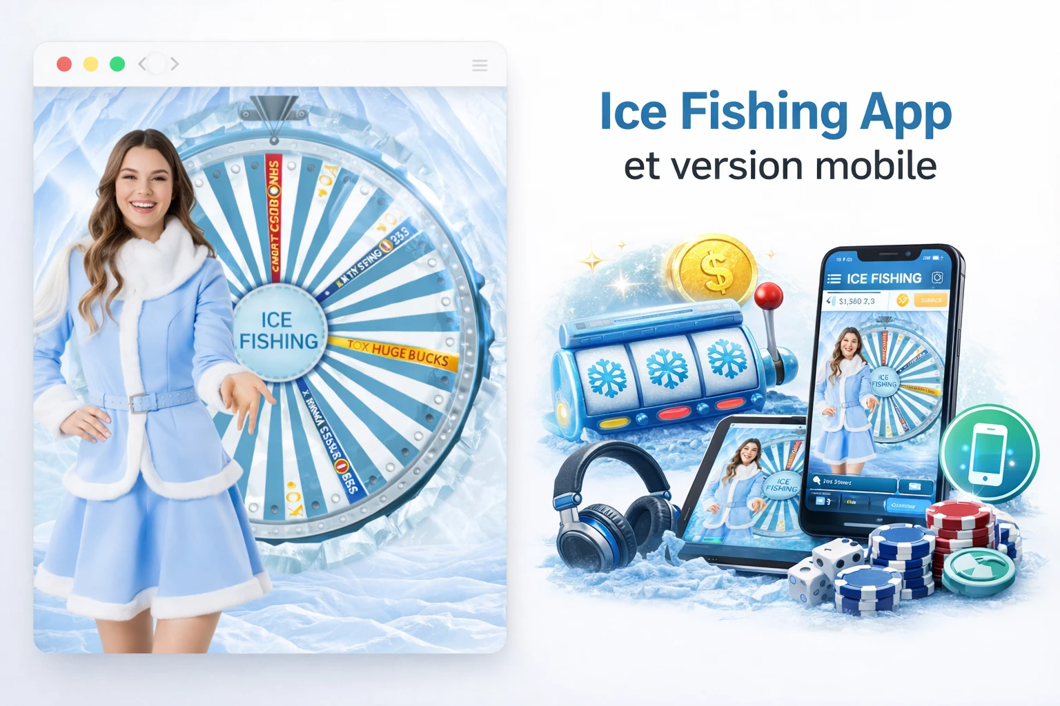 Ice Fishing App et version mobile