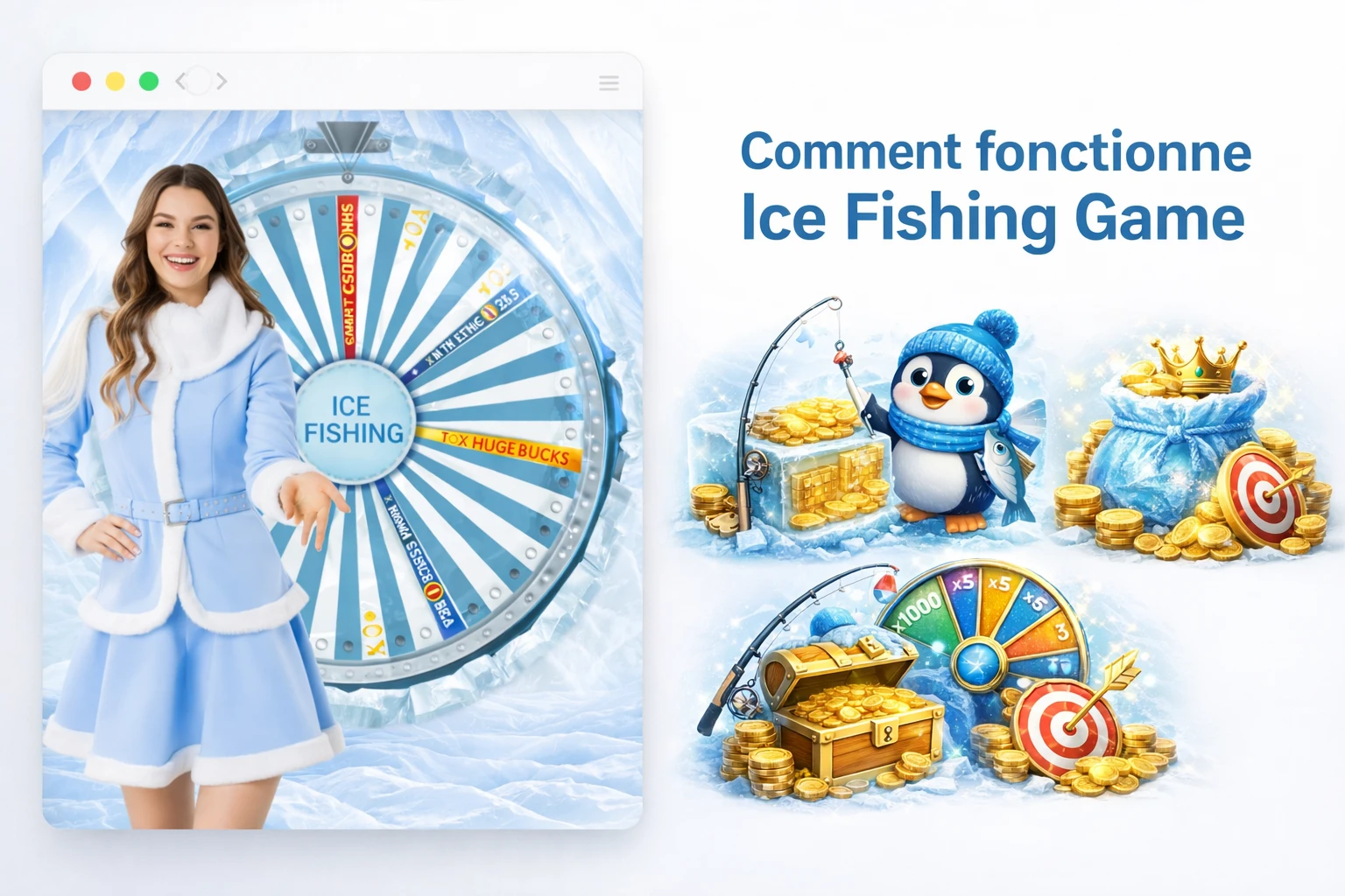 Comment fonctionne Ice Fishing Game