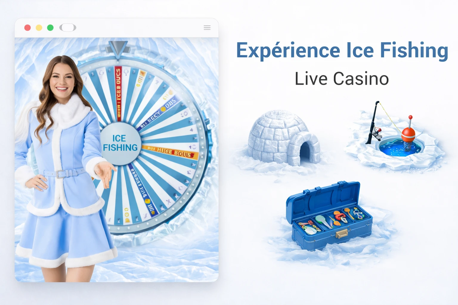Expérience Ice Fishing Live Casino