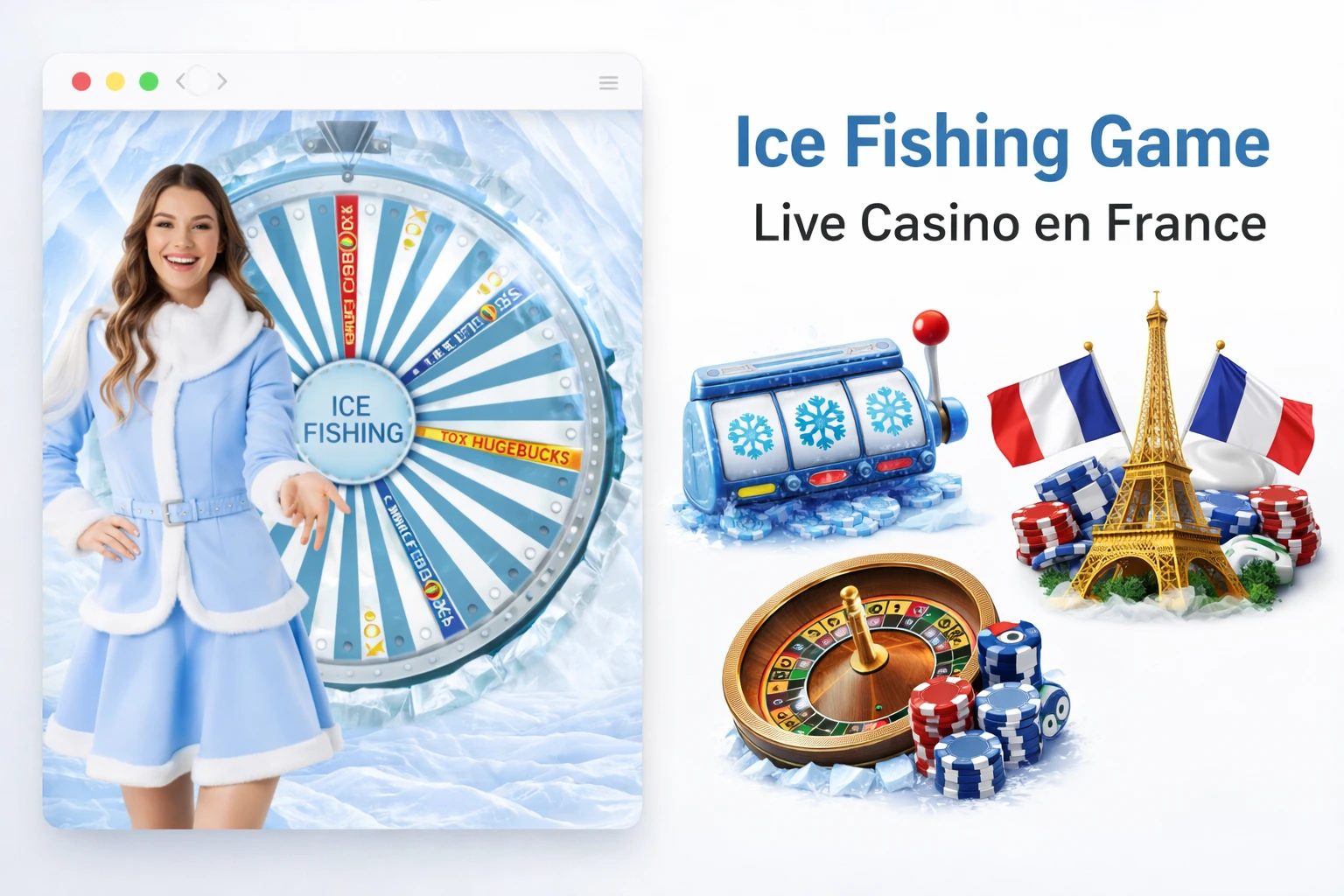 Ice Fishing Game - Live Casino en France