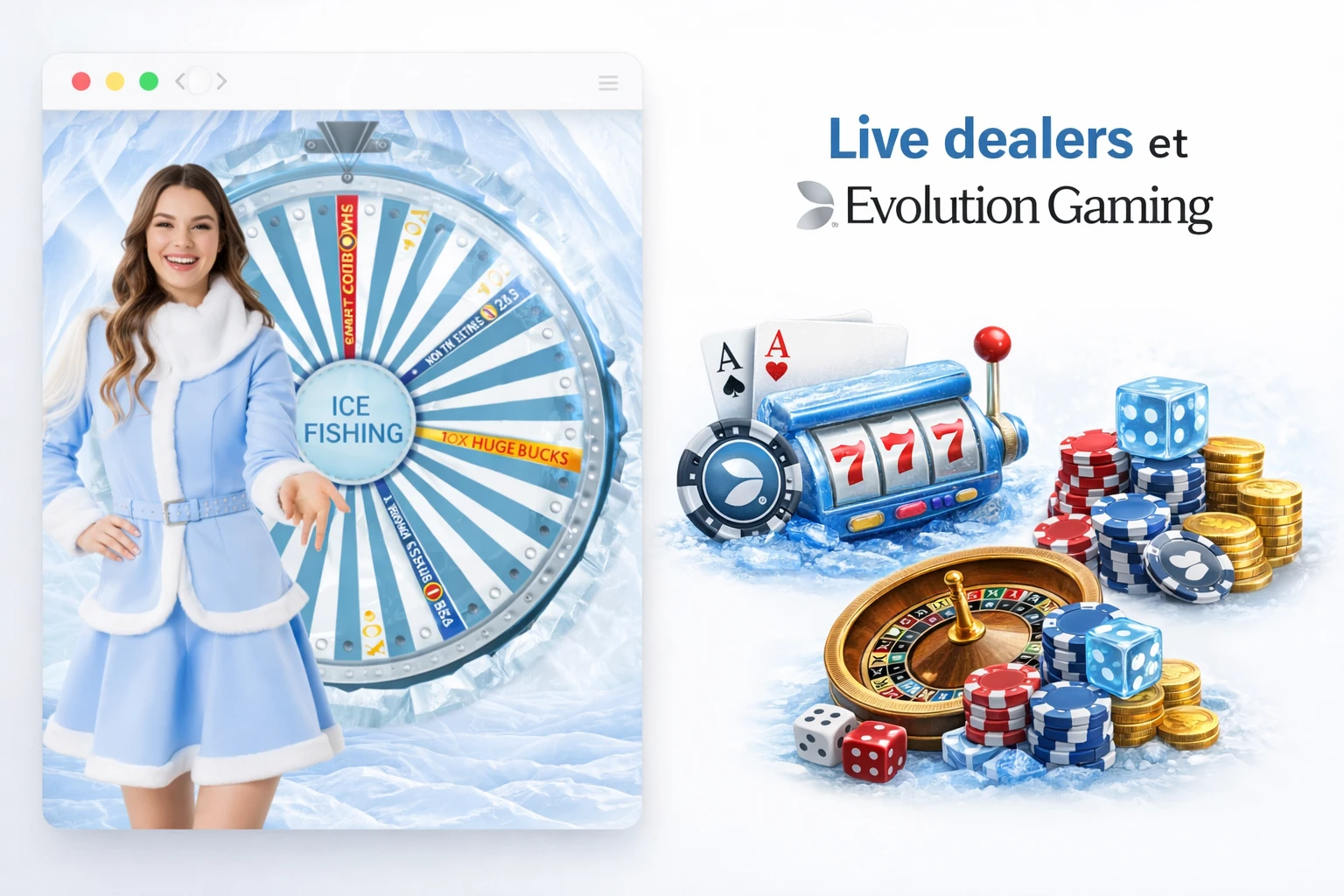 Live Dealers et Evolution Gaming